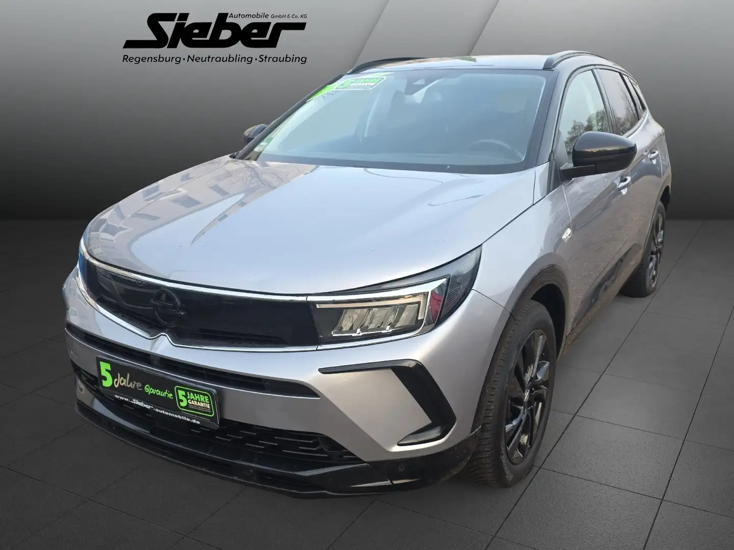 Opel Grandland 1.5 D GS Line *360°Kamera*Alcantara* Silber - 2