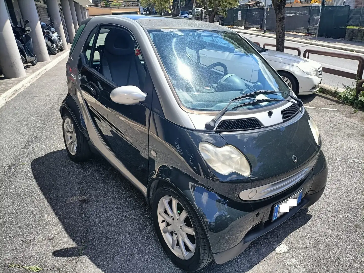 smart forTwo 800 X NEOPATENTATI / RATE SENZA BUSTA PAGA Bleu - 2