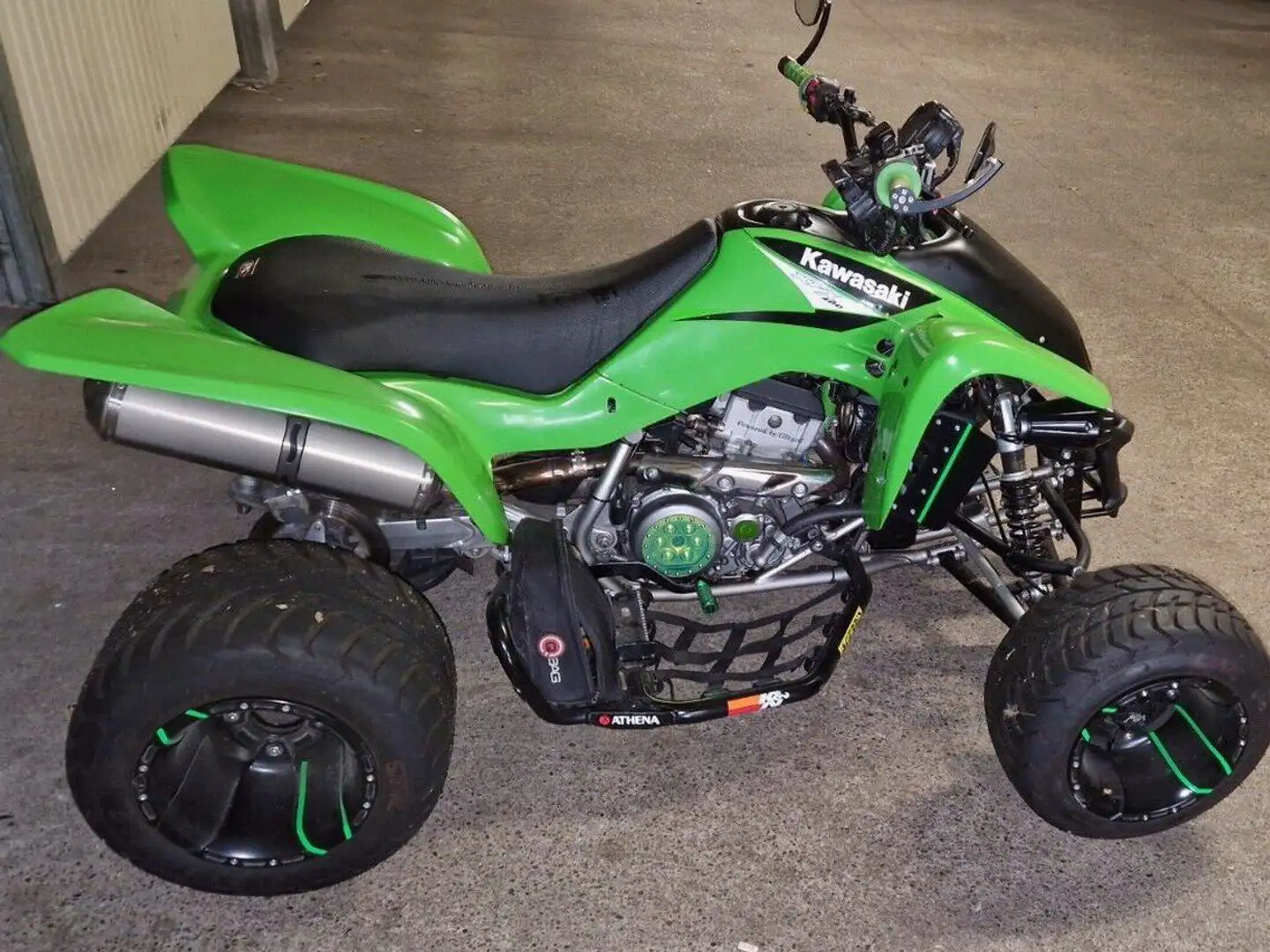 Kawasaki KFX 400 Grün - 2