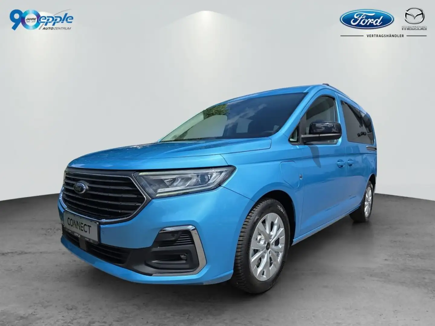 Ford Tourneo Connect Grand TITANIUM 1.5 PHEV *AHK* Blau - 1