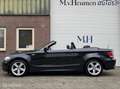 BMW 125 1-serie Cabrio 125i 218PK High Executive Leder Sto Schwarz - thumbnail 2