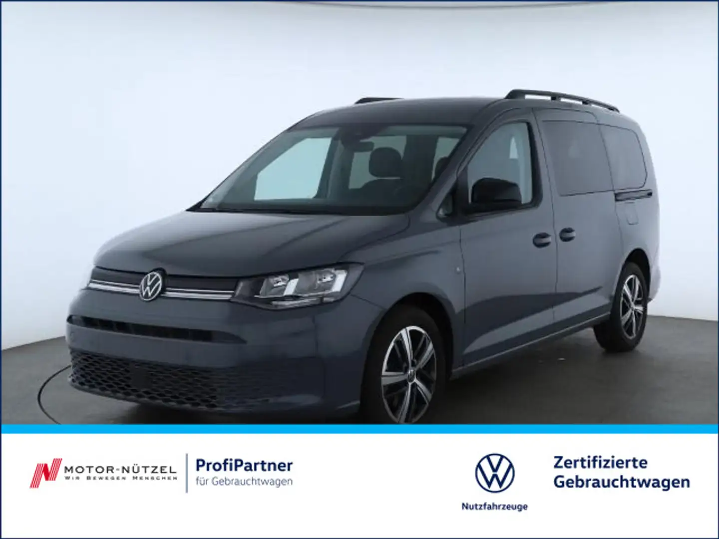 Volkswagen Caddy 2.0 TDI LIFE 5JG+NAVI+APP+SHZ+RFK+17" Grau - 1