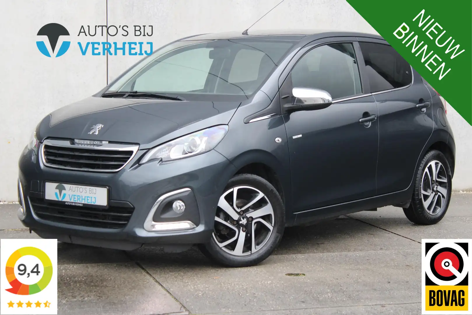 Peugeot 108 1.0 e-VTi Allure / 5-DRS / AIRCO / LICHTMETALEN VE Gris - 1