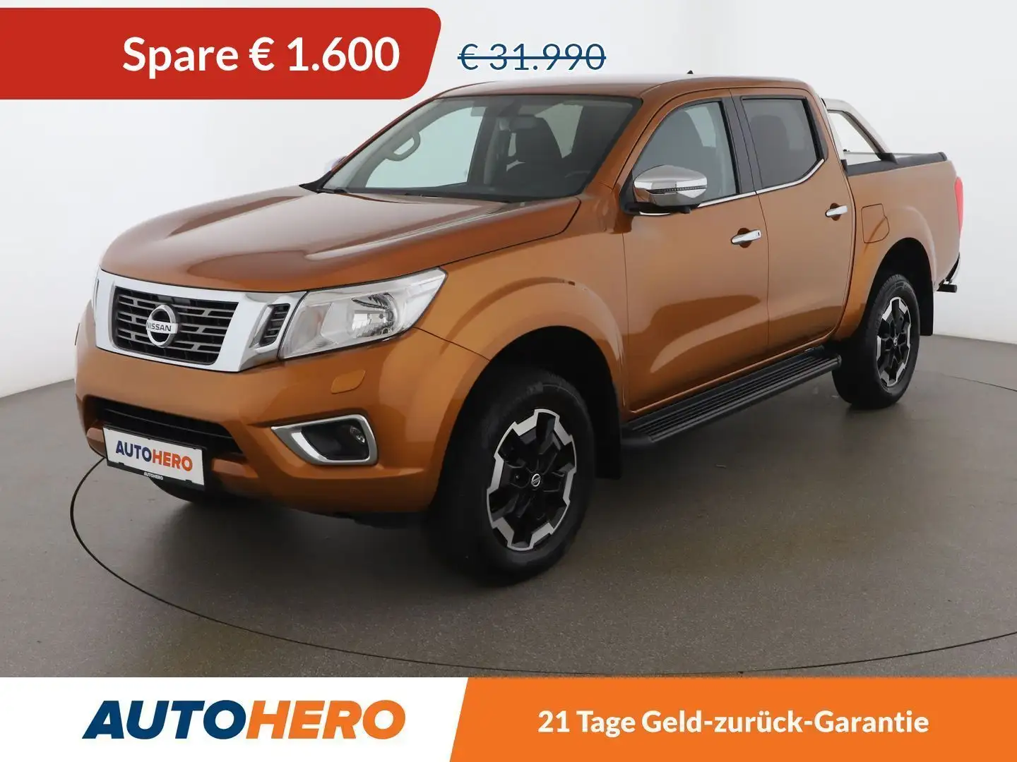 Nissan NP300 2.3 dCi N-Connecta Double Cab 4x4 *NAVI*360*SHZ* Orange - 1