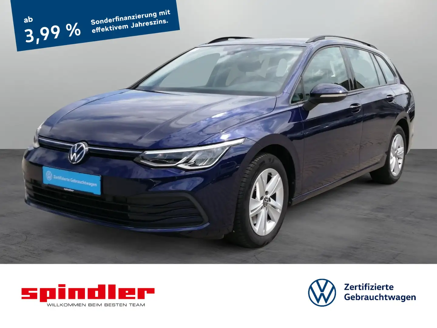 Volkswagen Golf Variant Life 2.0 TDI / LED, Navi, PDC, Alu Bleu - 1