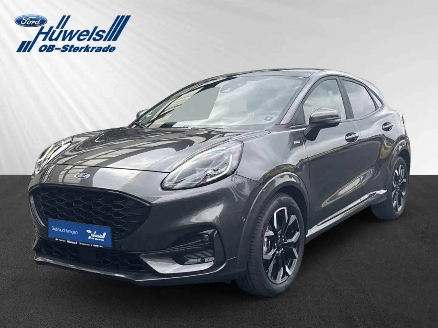 Ford Puma ST-Line X 1.0 EcoBoost MHEV +LED+ACC+TWA+AHK+SZH+R Grau - 1