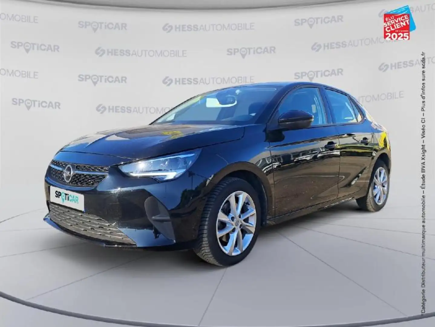 Opel Corsa 1.2 Turbo 100ch Elegance Negro - 1