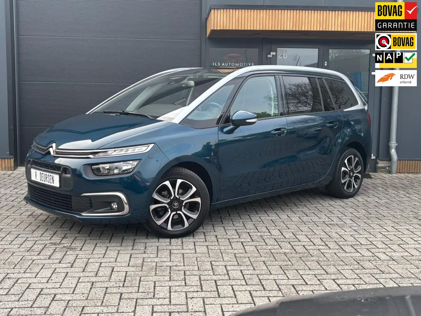 Citroen Grand C4 SpaceTourer Grand 1.2 PureTech Business 7 persoons Modrá - 1