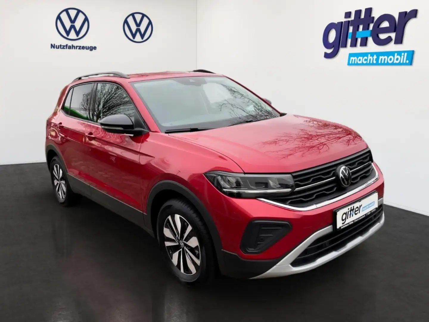 Volkswagen T-Cross 1.0 TSI DSG GOAL KAMERA 3J.GARANTIE EXTRA Digitale Rot - 2