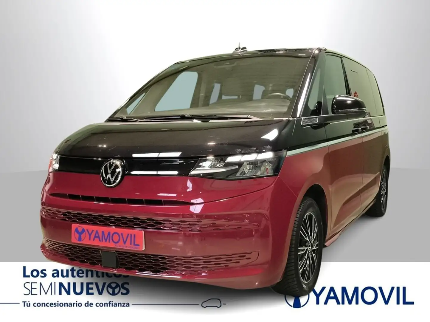 Volkswagen T7 Multivan 1.4 TSI PHEV Batalla Corta Origin DSG 160kW Rojo - 1