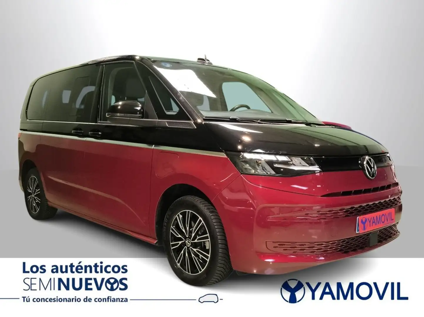 Volkswagen T7 Multivan 1.4 TSI PHEV Batalla Corta Origin DSG 160kW Rojo - 2
