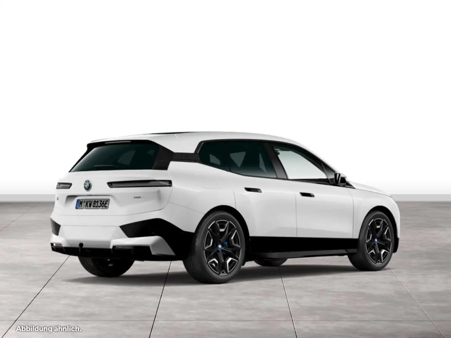 BMW iX xDrive40 Sportpaket AHK Weiß - 2