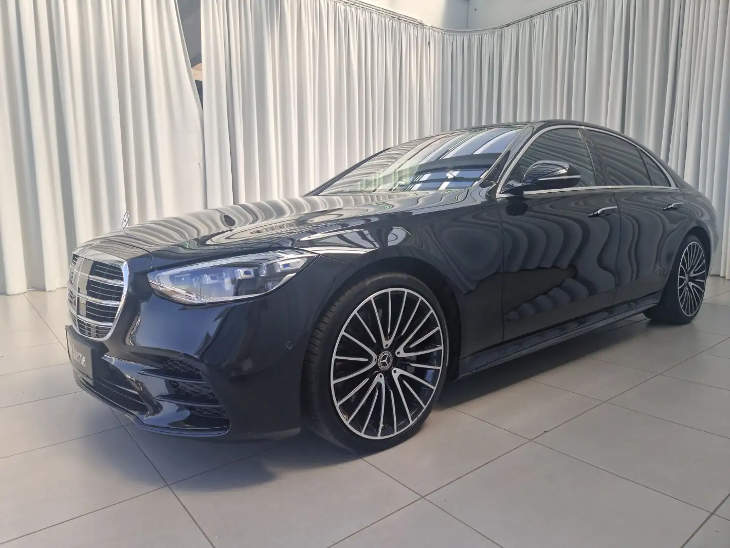 Mercedes-Benz S 400 d 4MATIC Limousine Standh. Czarny - 2