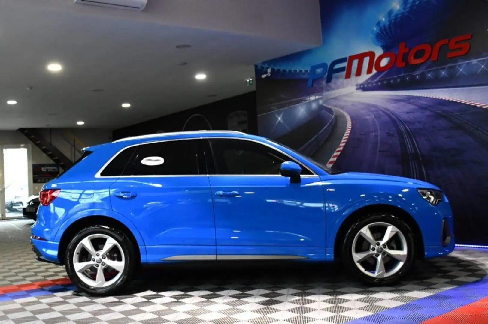 Audi Q3 S-Line 35 TFSI 150 S-Tronic GPS Virtual Car Play L Blauw - 2