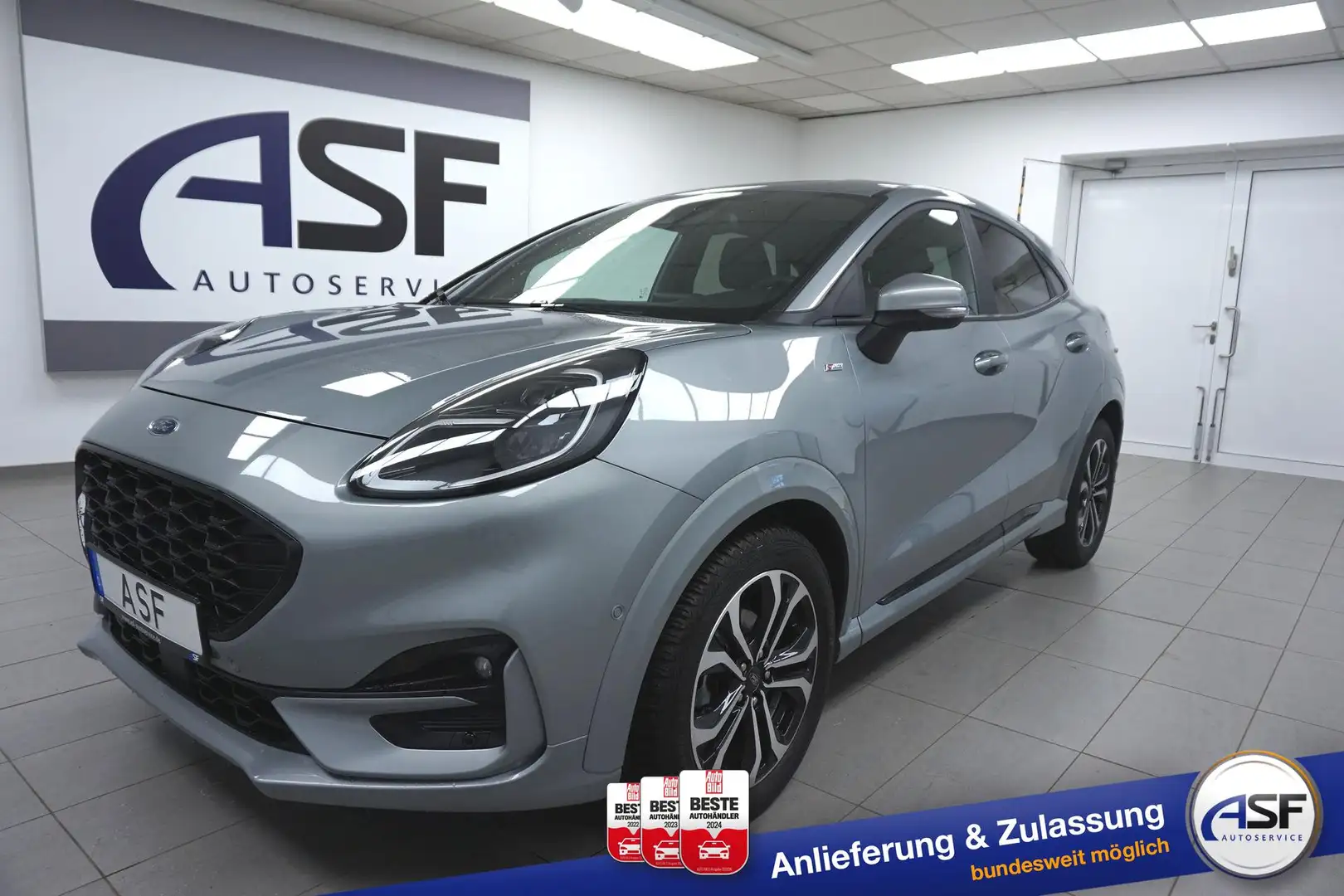 Ford Puma ST-Line X MHEV #ACC #Winter-P. #Toter-Winkel #N... Ezüst - 1