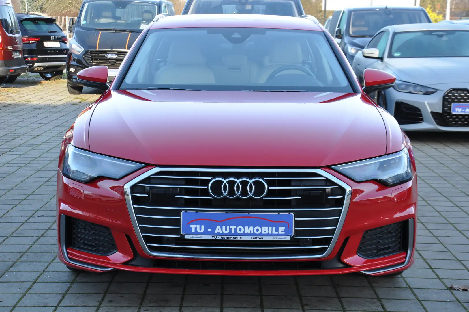 Audi A6 Avant 45 TFSI S line ACC-AHK-LED-B&O-VIRTUAL-RKAM Rot - 2