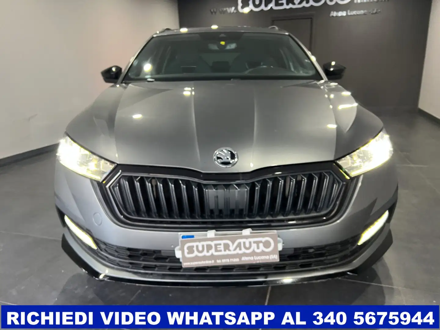 Skoda Octavia 2.0 TDI EVO 150 CV DSG Wagon Sportline Grigio - 2