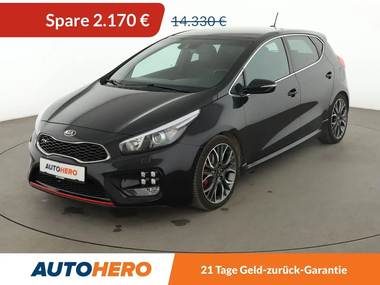 Kia Ceed / cee'd 1.6 TGDI GT-Track Schwarz - 1