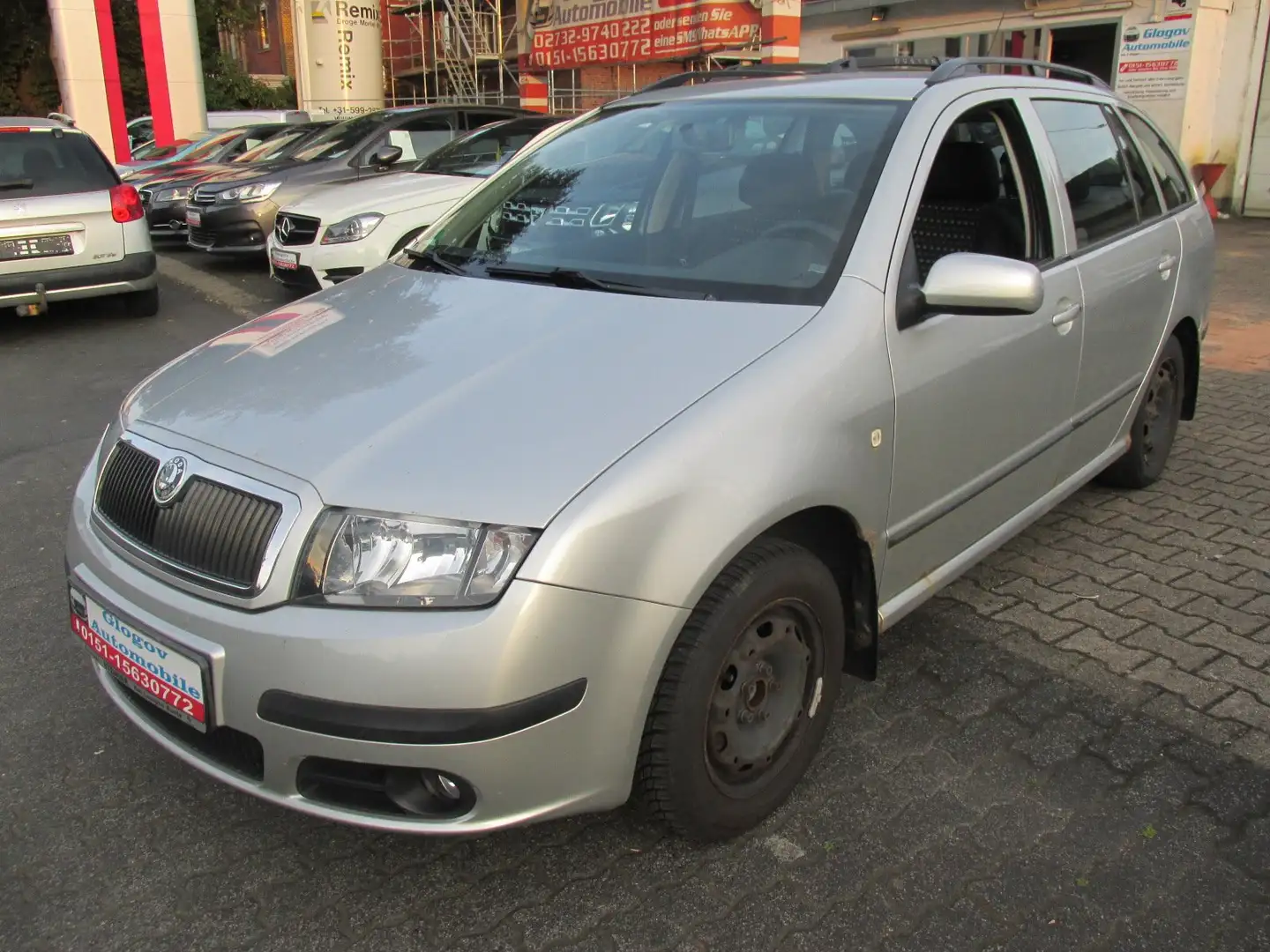 Skoda Fabia 1.4 Cool Edition*KLIMA*ERST 97.000 KM Grau - 1