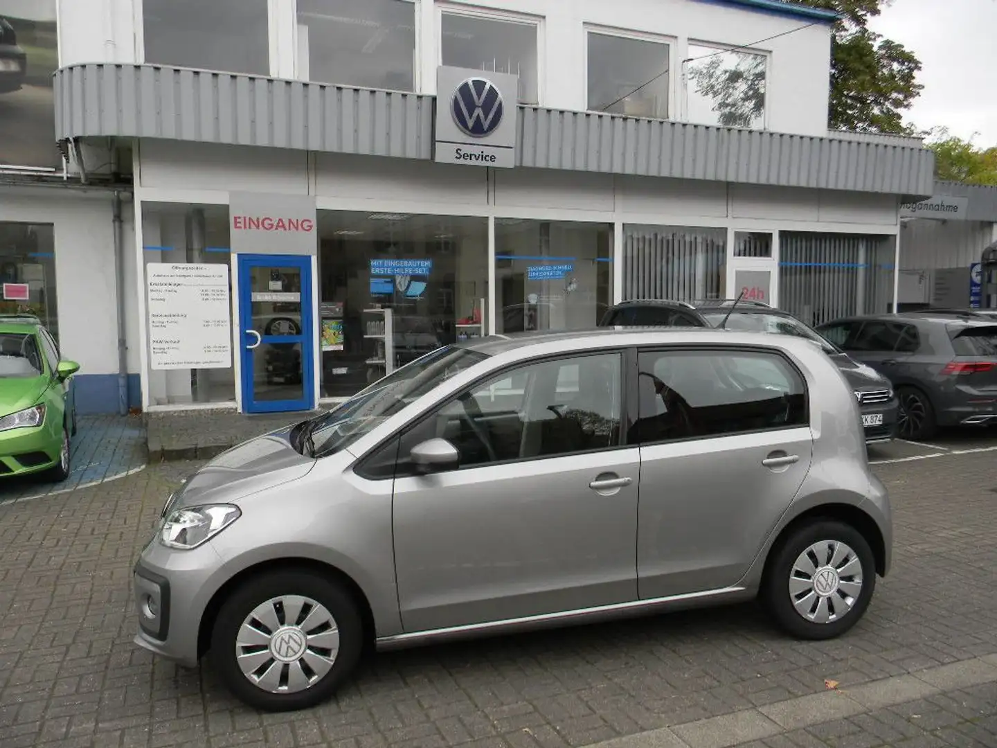 Volkswagen up! MOVE UP 1,0 4 TÜREN,KAMERA,PDC,Sitzheizung Silber - 1
