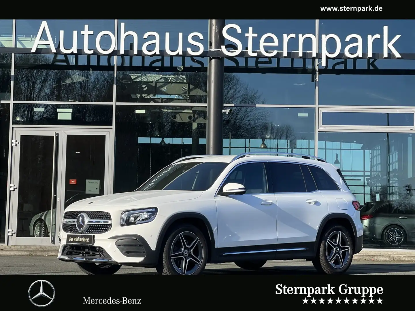 Mercedes-Benz GLB 200 GLB 200 AMG LED/360/HUD/SHZ/EasyPack/Totw. uvm Wit - 1