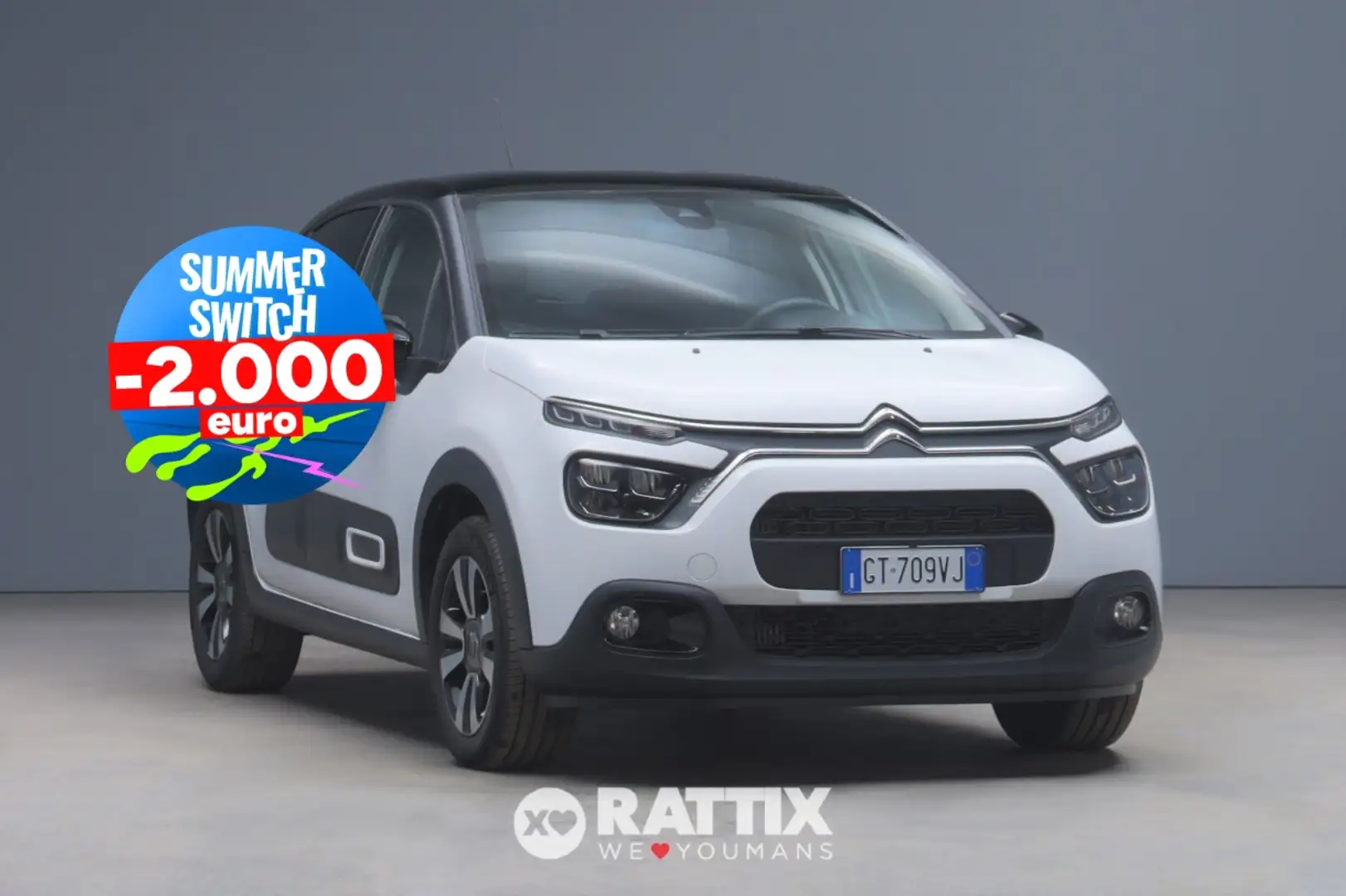 Citroen C3 1.2 Puretech 110CV Max Wit - 1