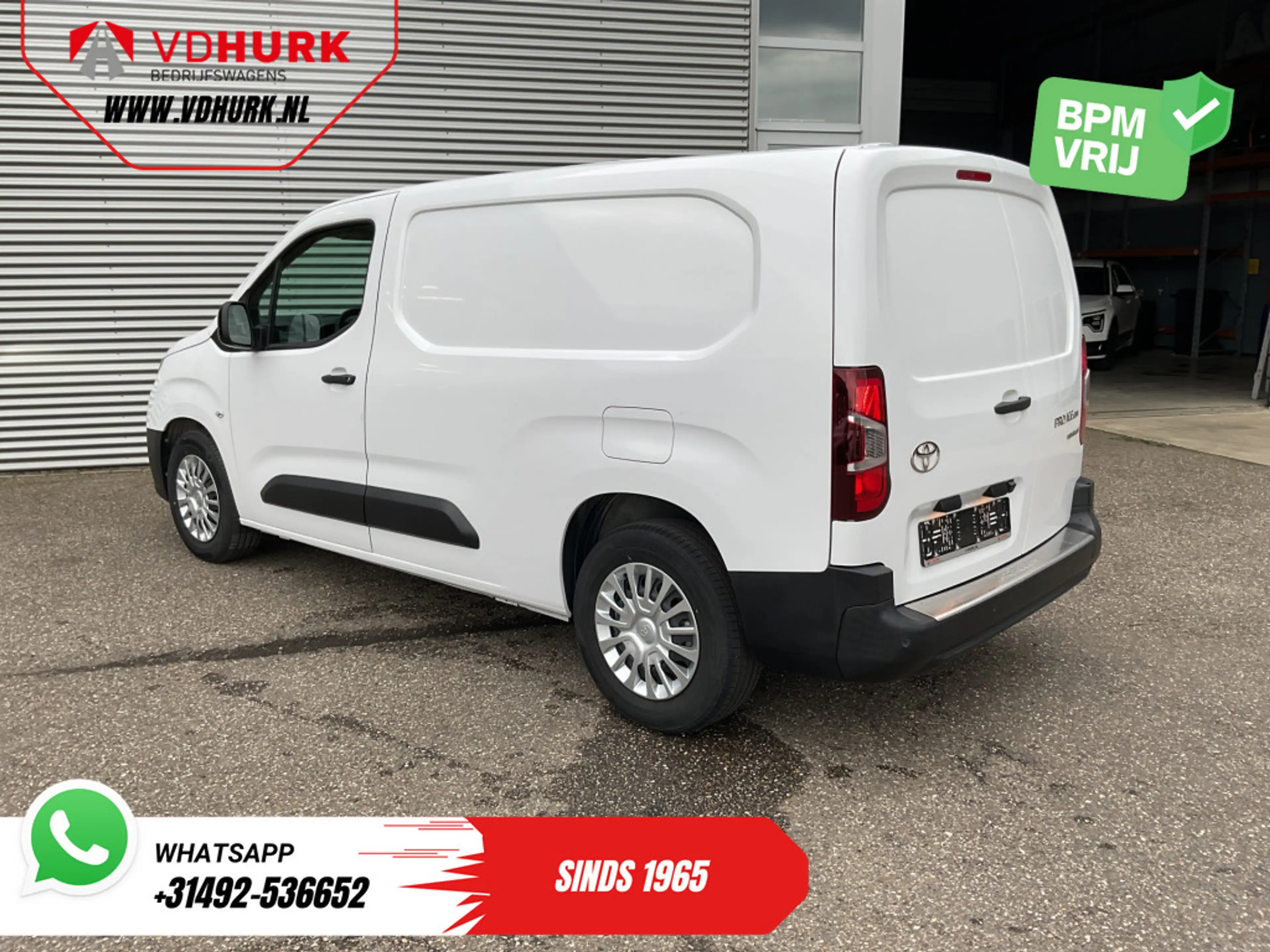 Toyota Proace City Electric L2 50 kWh 340km WLTP Snellader/ LED/ 3Per — photo 2