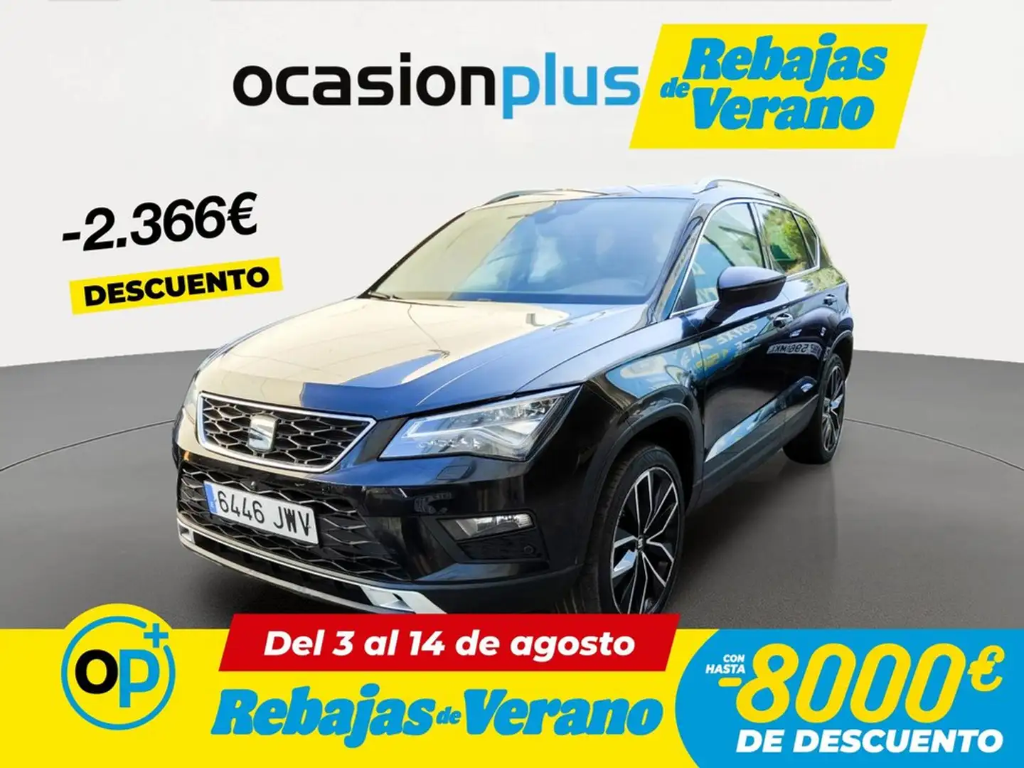 SEAT Ateca 2.0TDI CR S&S Xcellence 4Drive DSG7 190 Negro - 1