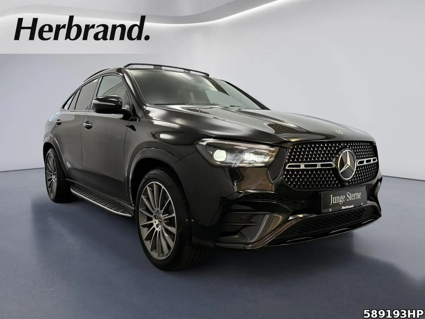 Mercedes-Benz GLE 450 d 4M AMG Coupé AHK Night MULTIBEAM 360° Schwarz - 2