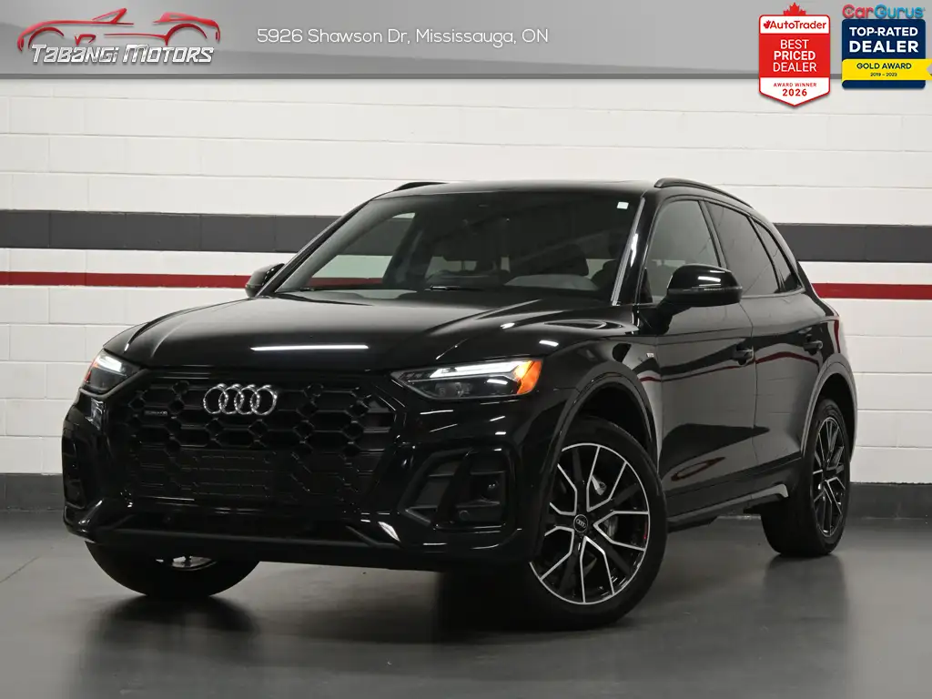 2023 Audi Q5 Progressiv S-Line Sport Black Optics Panoramic Ro