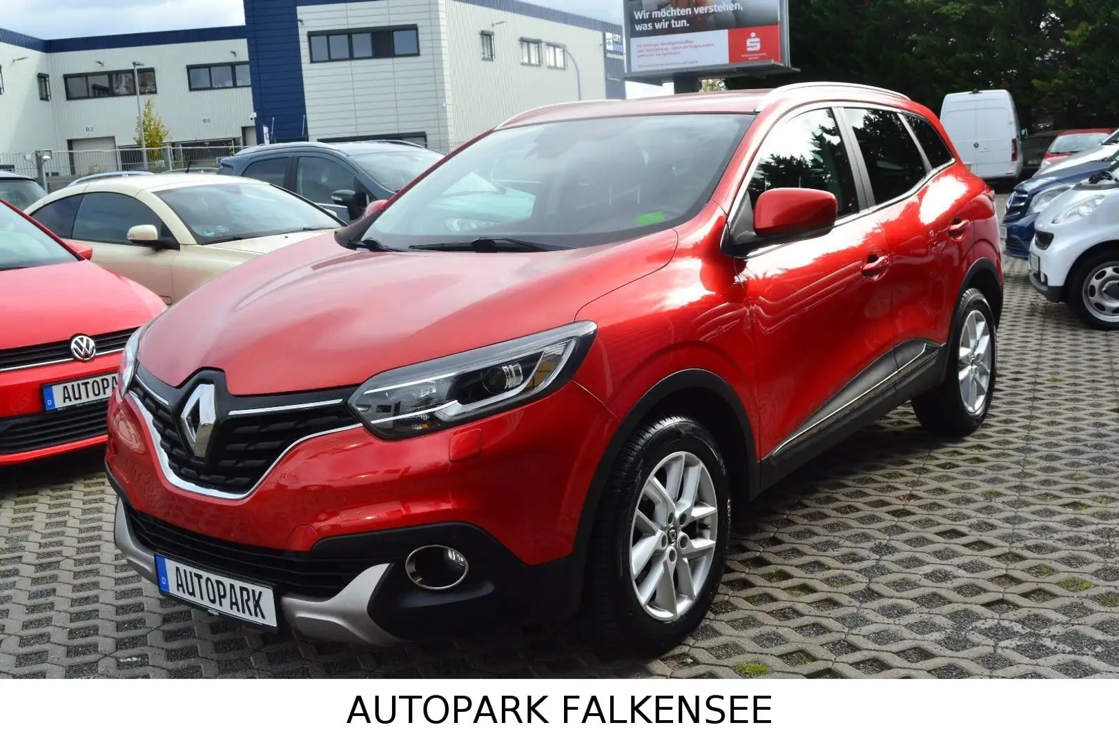 Renault Kadjar KADJAR XMOD+1.HAND NUR 58TKM+AUTOMATIK+EUR6+PDC Rouge - 1