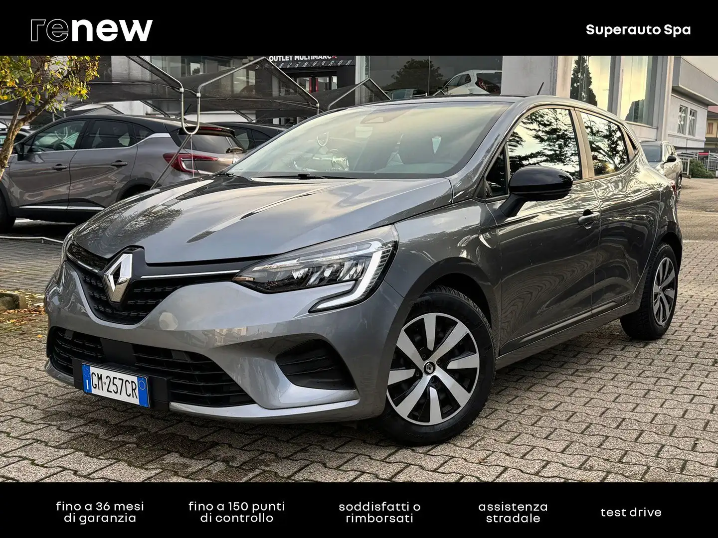 Renault Clio 5 Porte 1.0 TCe GPL Equilibre Grigio - 1