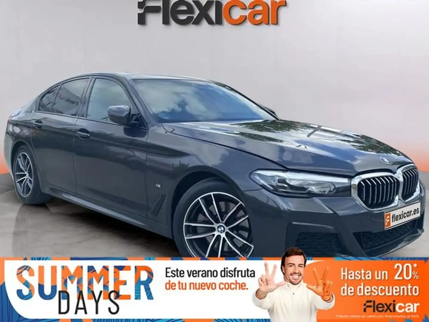 BMW Active Hybrid 5 520dA Negro - 1