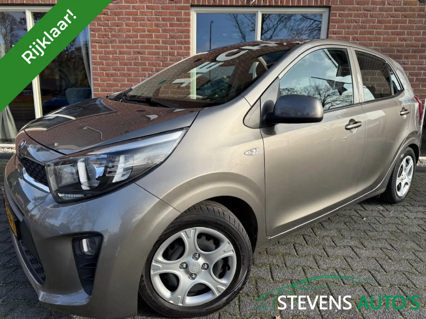 Kia Picanto 1.0 CVVT ComfortLine AFN.TREKHAAK / NIEUWE APK / A Grau - 1