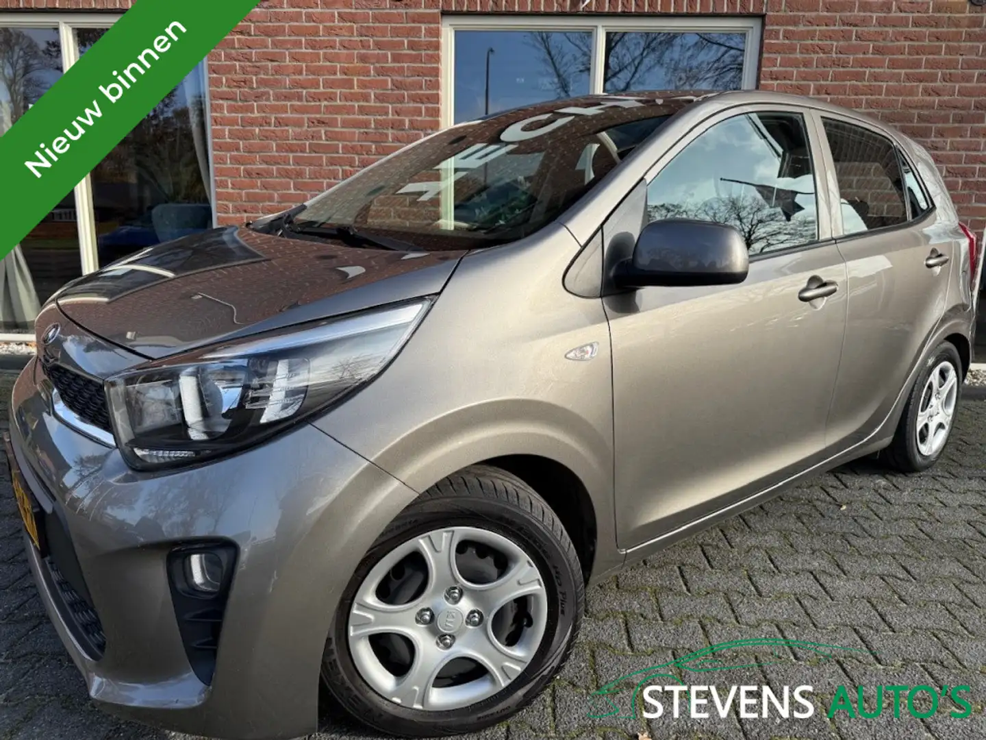 Kia Picanto 1.0 CVVT ComfortLine AFN.TREKHAAK / NIEUWE APK / A Gris - 1