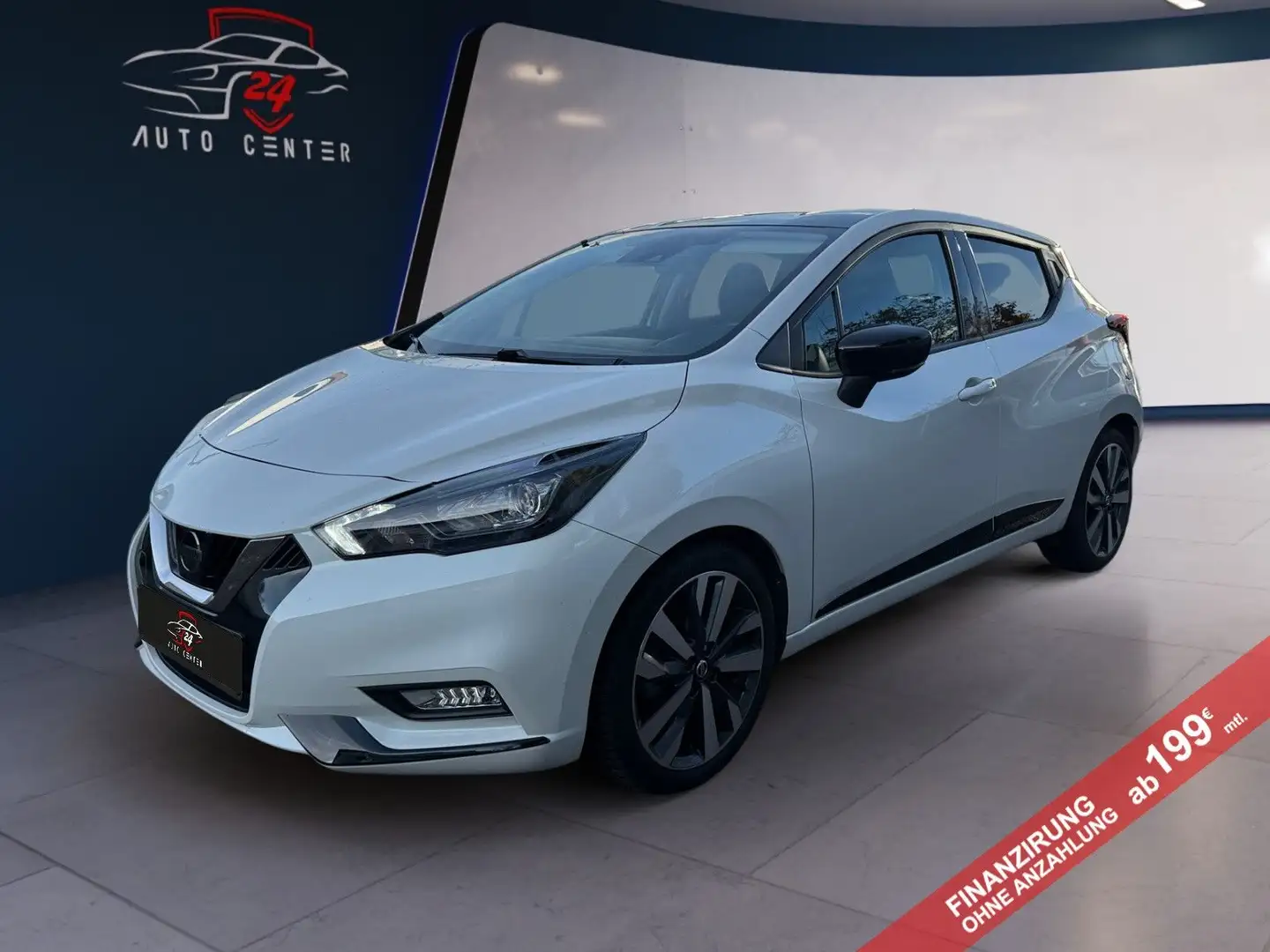 Nissan Micra N-Design/Kamera/CarPlay/LED Blanc - 1