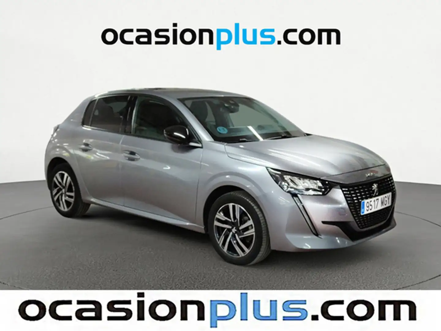 Peugeot 208 1.2 Puretech S&S Allure 100 Gris - 2