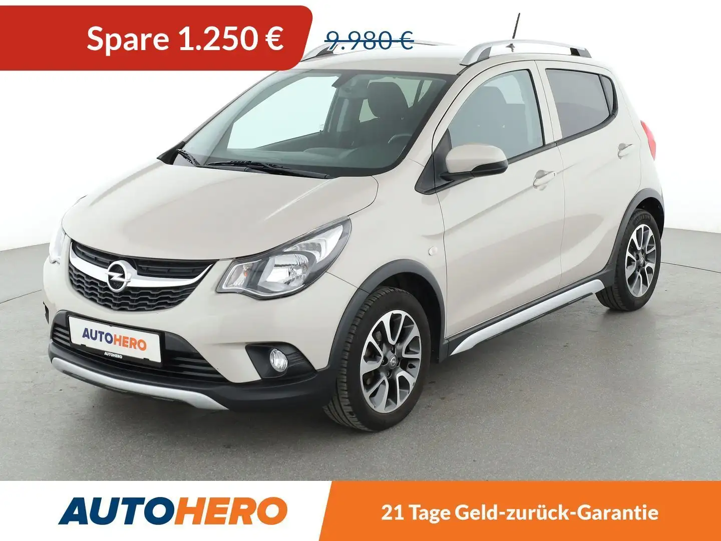 Opel Karl 1.0 Rocks*PDC*SHZ*KLIMA*TEMPO*GARANTIE* Beige - 1