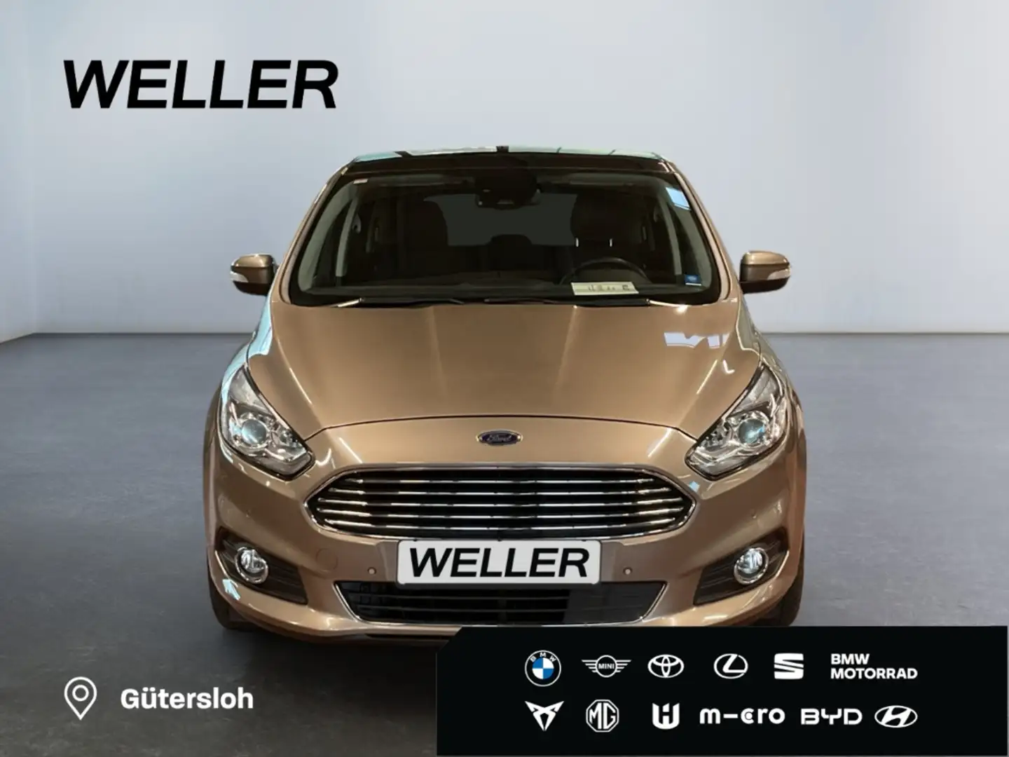 Ford S-Max 2.0 EcoBlue Allrad Titanium *hzb Front*Pano* Silber - 2