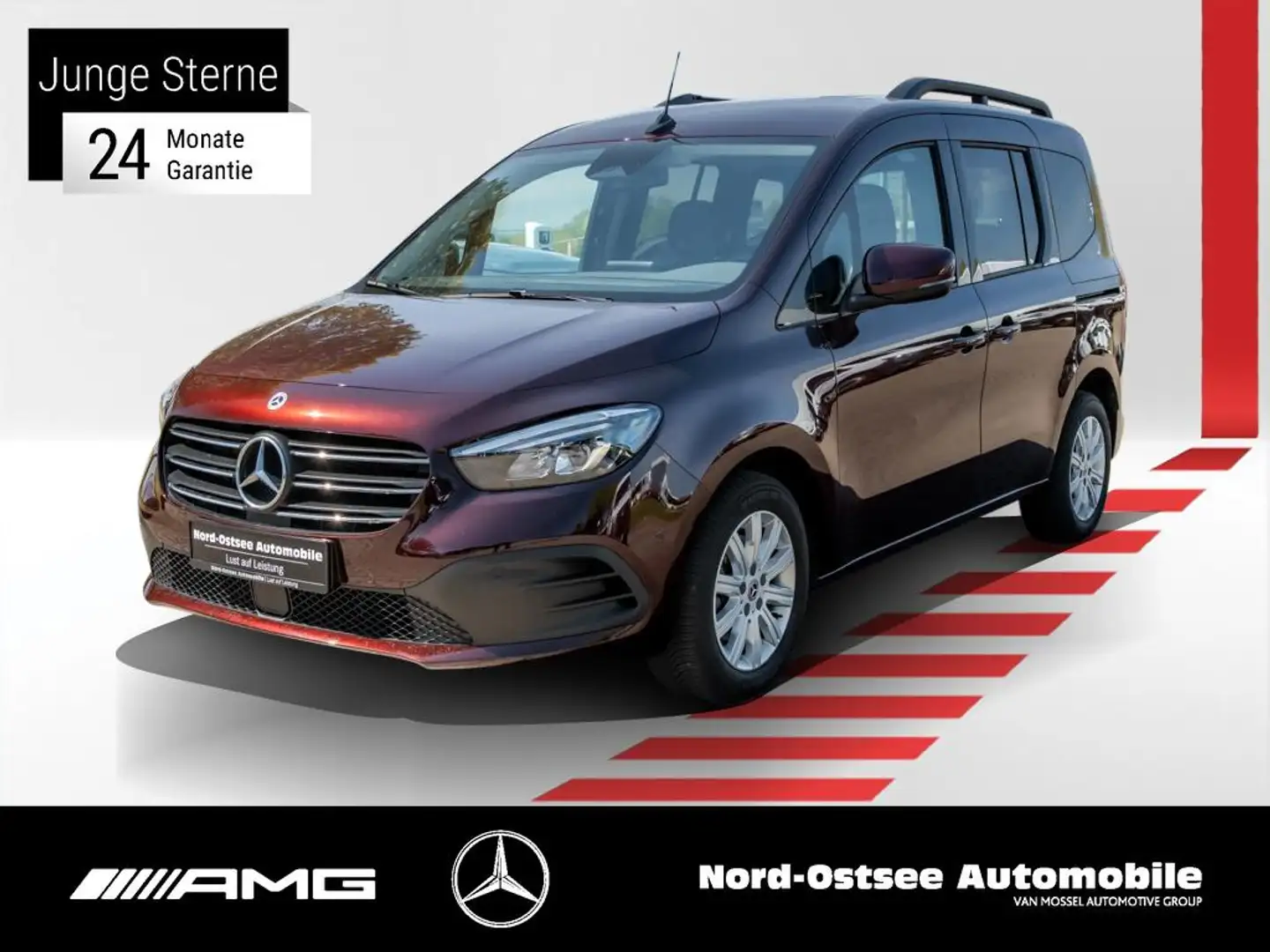 Mercedes-Benz T-Class T 180 Benzin Tourer  LED KLIMA NAVI MBUX Rouge - 1