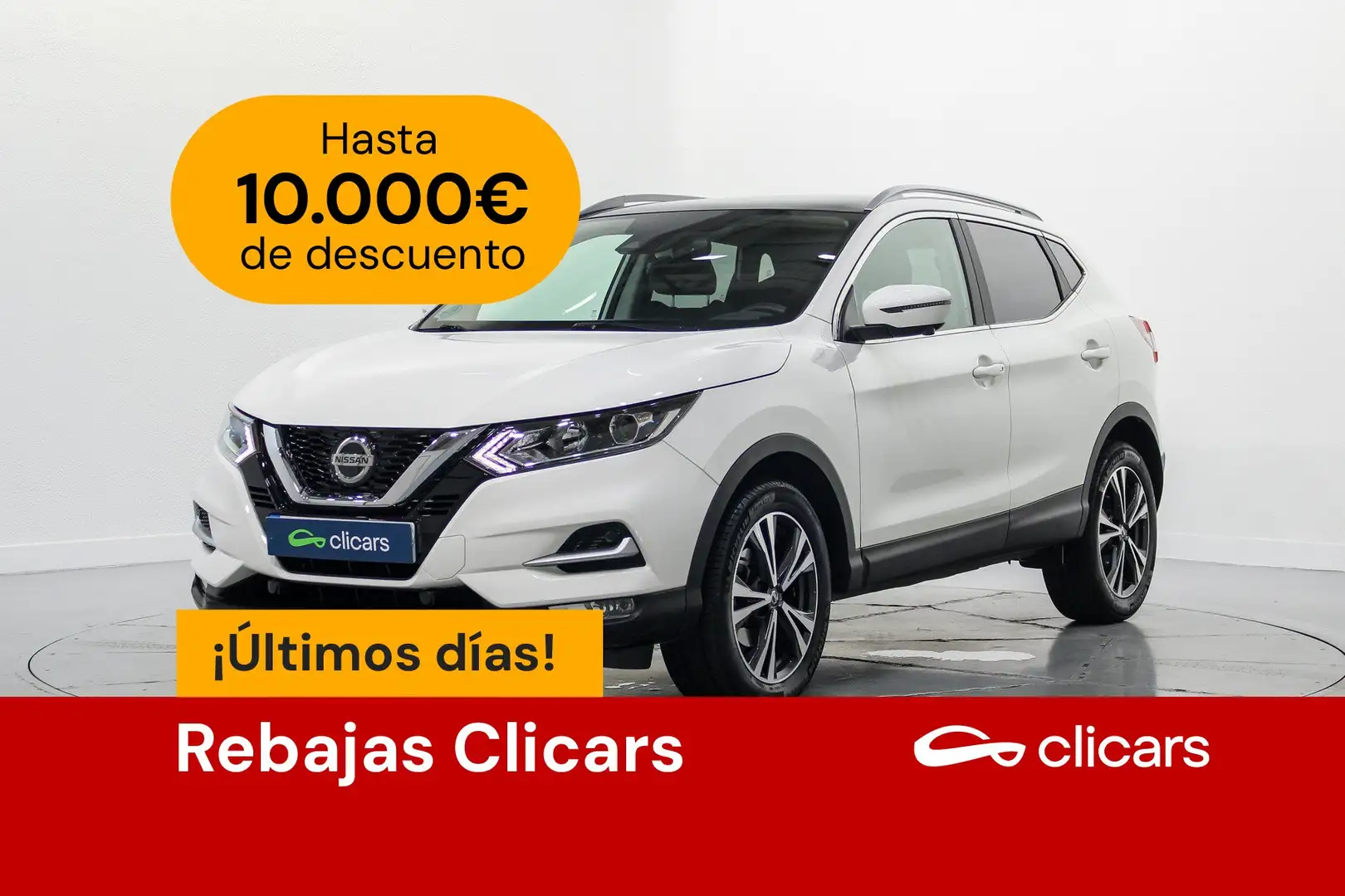 Nissan Qashqai 1.3 DIG-T N-Connecta 4x2 103kW Blanco - 1