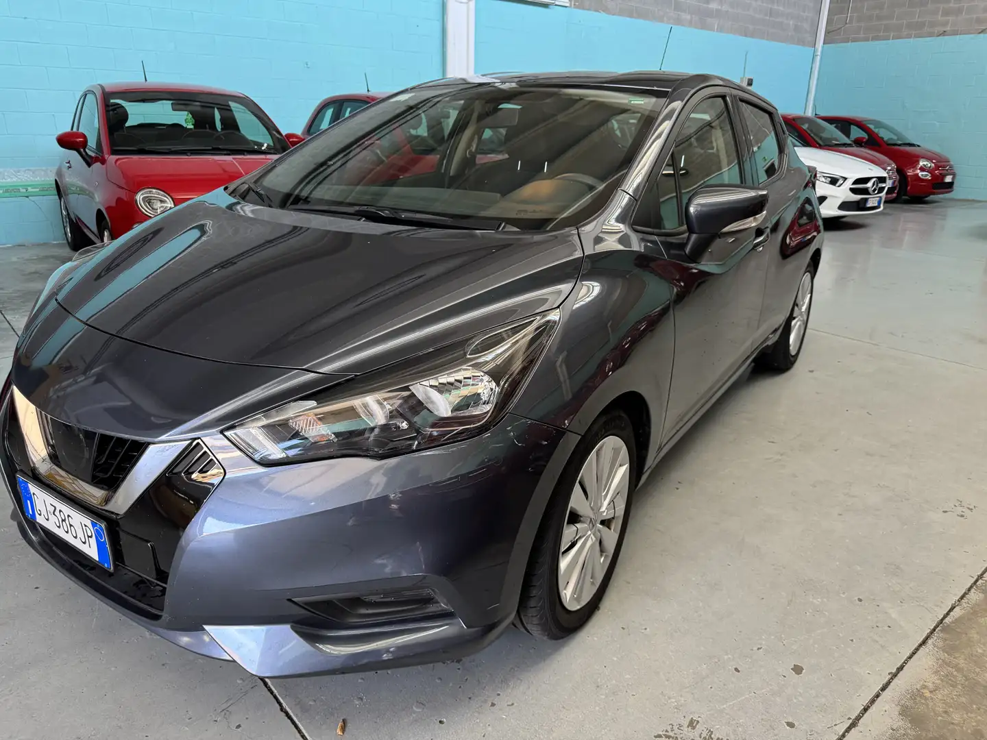 Nissan Micra Micra 1.0 ig-t Acenta 92cv Gris - 1