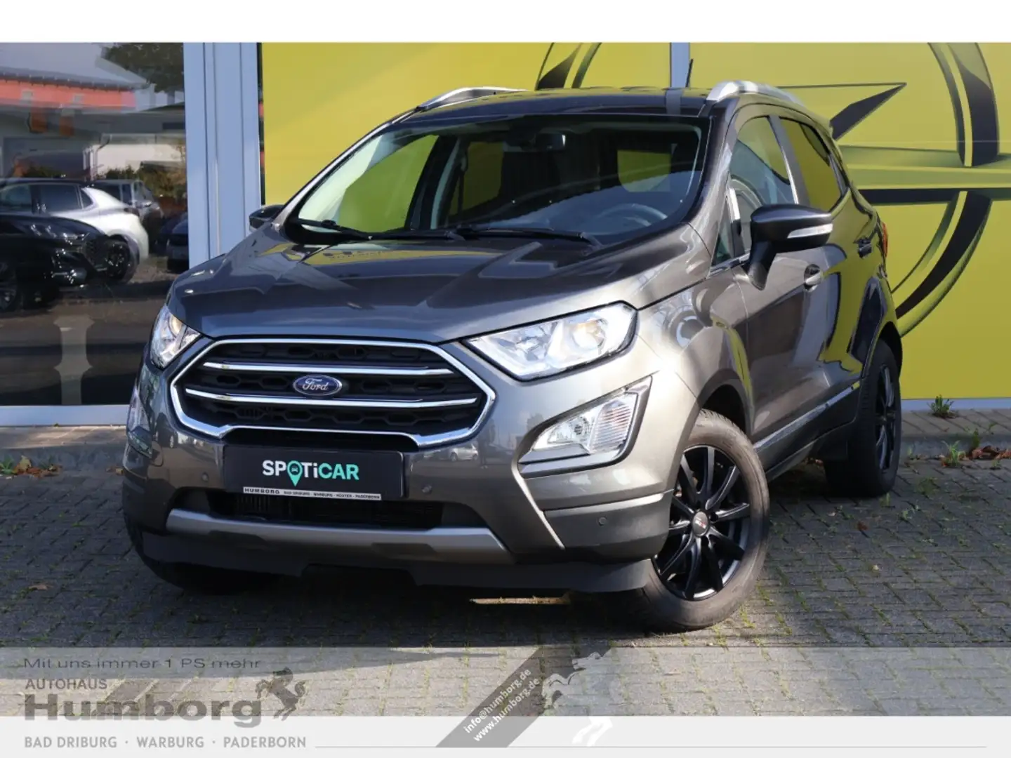 Ford EcoSport 1.0 EcoBoost Titanium Apple CarPlay Android Auto K Grau - 1