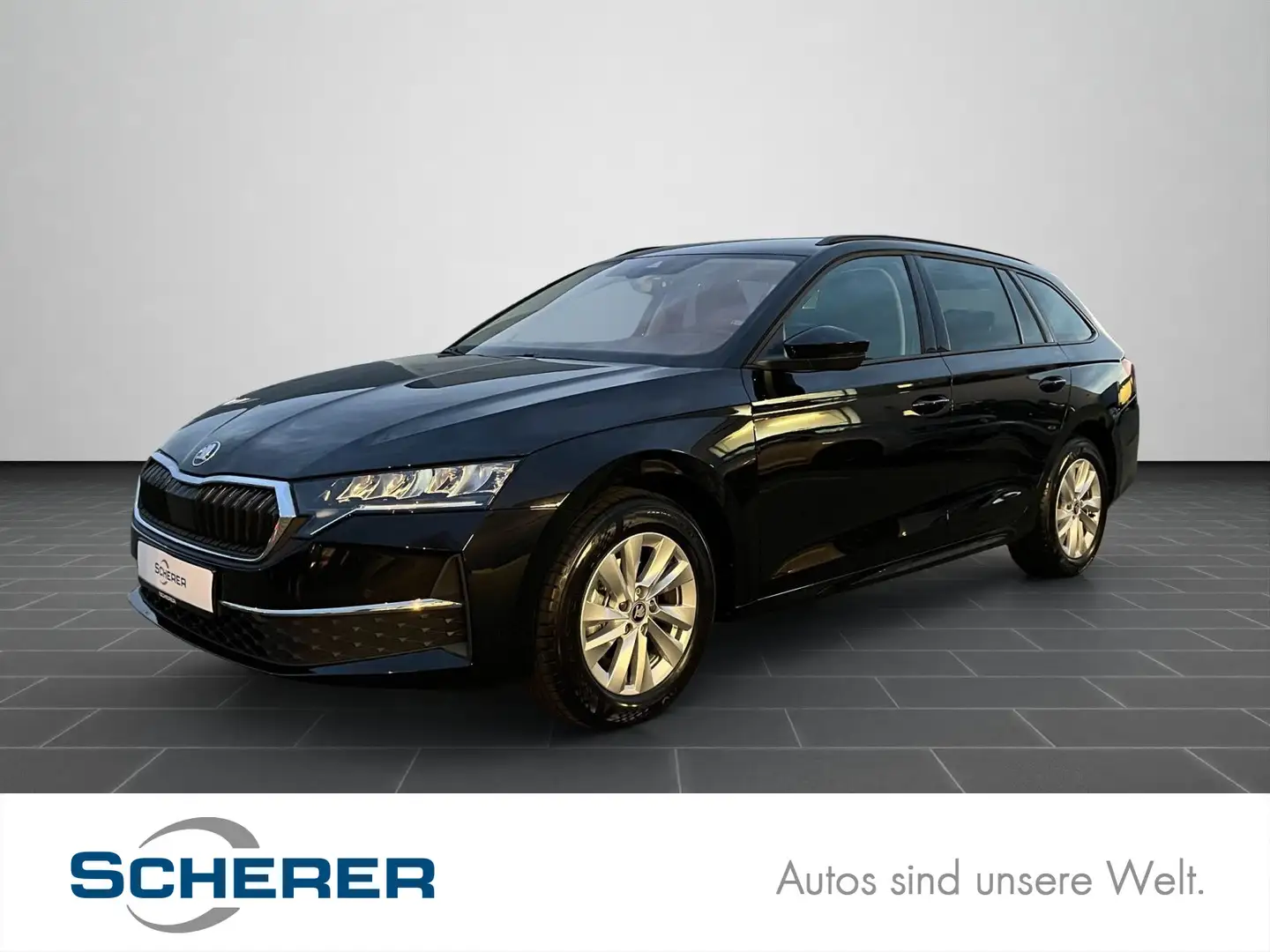 Skoda Octavia Combi 1,5 TSI DSG Selection RFK/NAVI/LED Schwarz - 1