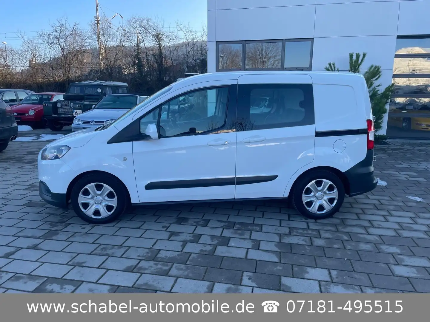 Ford Transit Courier Kombi 5-Sitze KLIMA INSP+TÜV NEU Weiß - 2