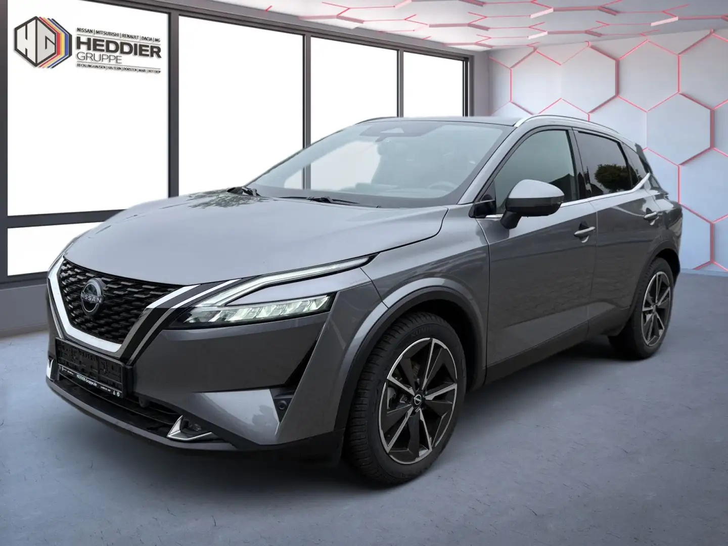 Nissan Qashqai Tekna+ 4x4 158 PS Xtronic *GJR*DAB*NAVI* Gri - 1