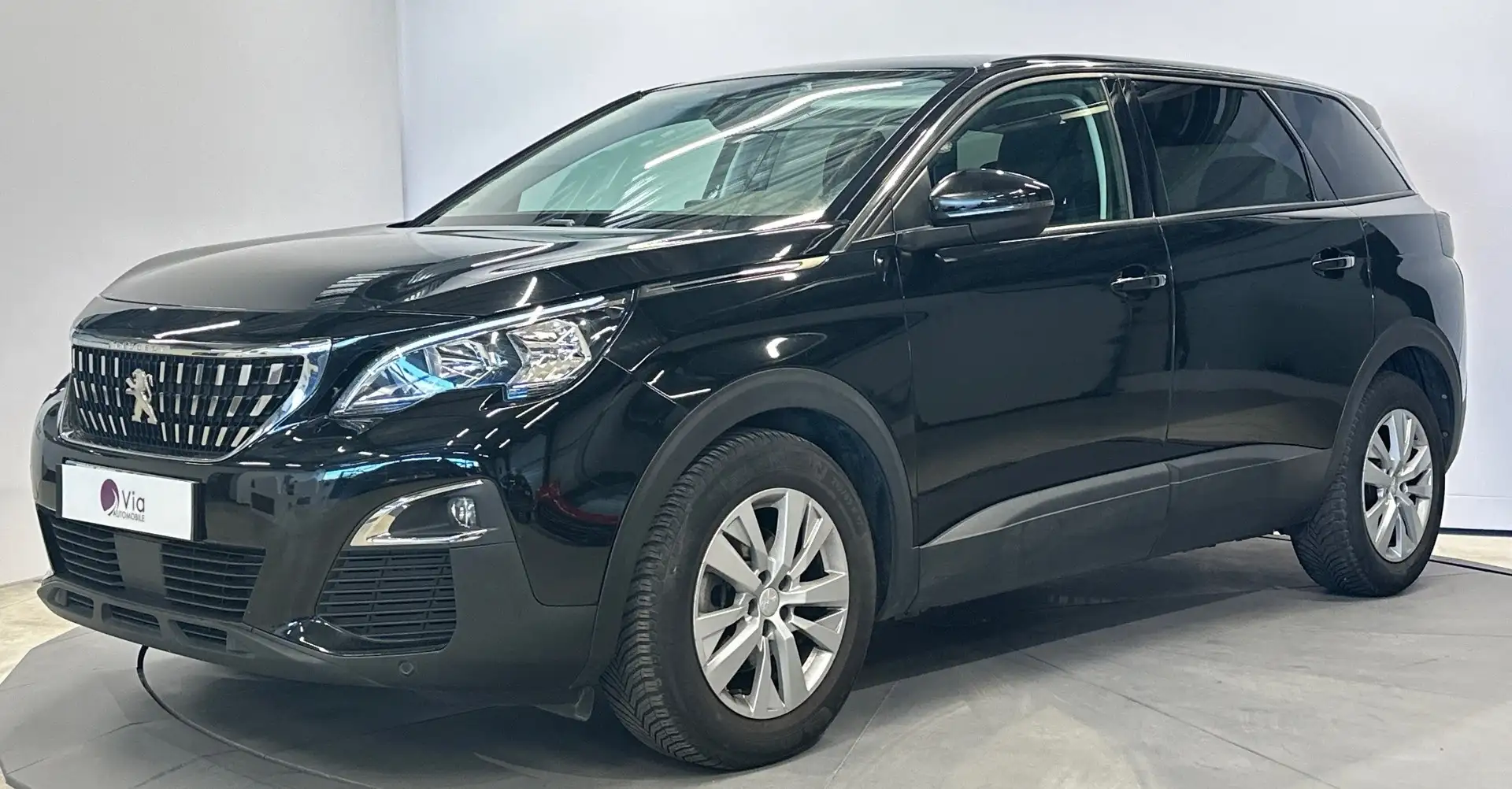 Peugeot 5008 BlueHDi 130 S\u0026amp;S Active Business 7 places Noir - 1