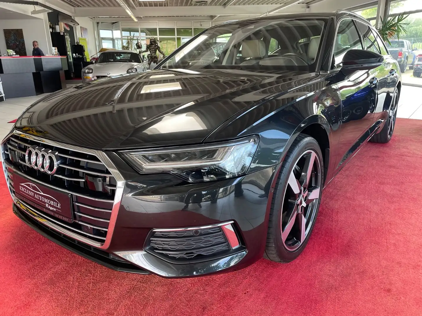 Audi A6 Avant 50 TDI Massage Standheizung AHK Matrix Grigio - 1