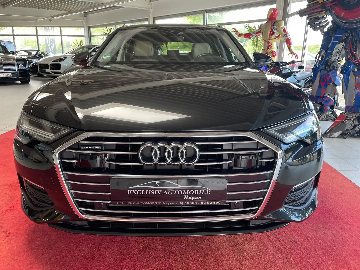 Audi A6 Avant 50 TDI Massage Standheizung AHK Matrix Grigio - 2