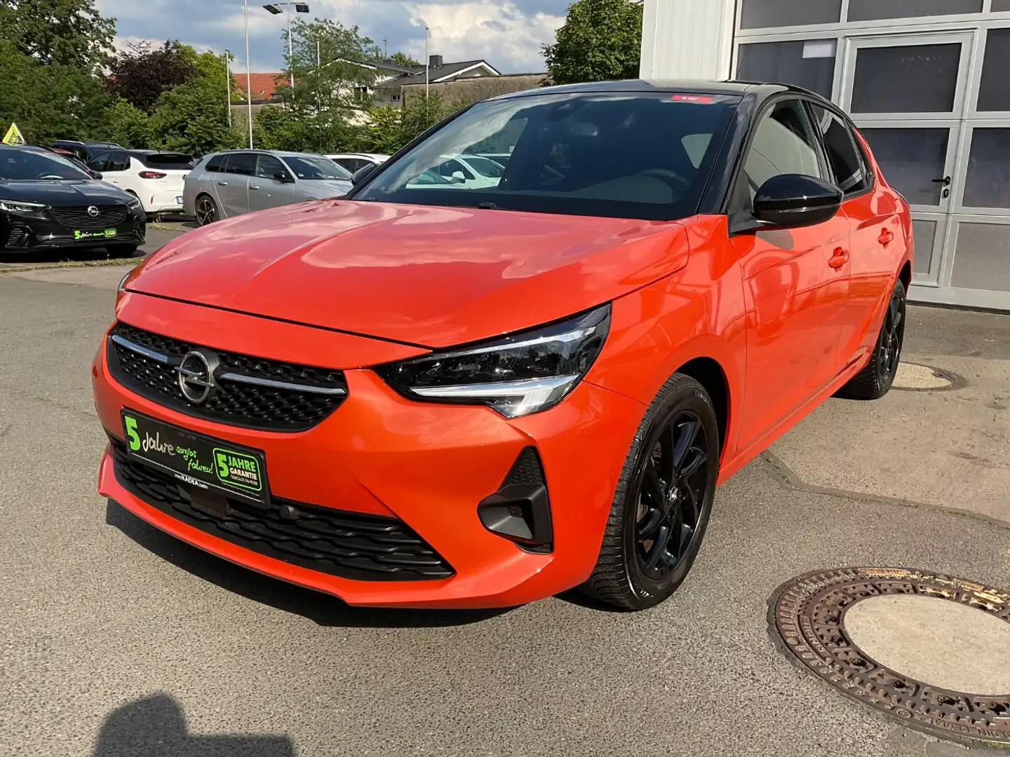 Opel Corsa F 1.2 GS Rückkamera,KlimaA,DAB+,AllwetterR Orange - 2